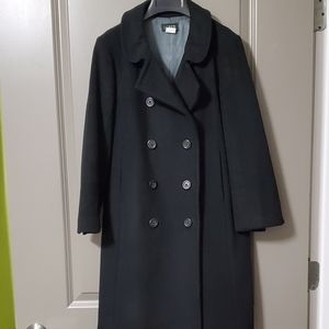J Crew 100% Wool Double-breasted Coat 4